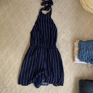 Backless romper (WORN ONCE)